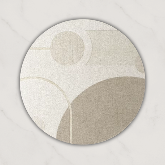 Alfombra minimalista premium (120x120cm) - Diseño 1.