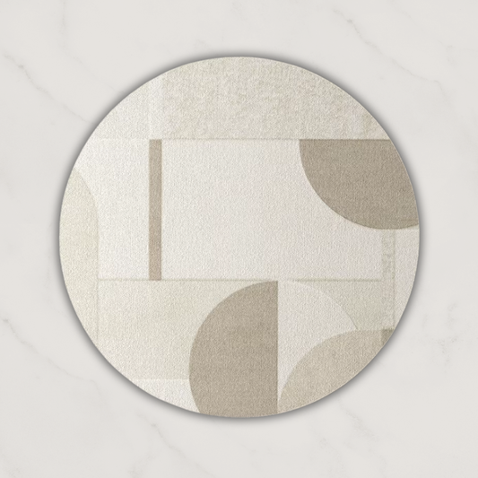 Alfombra minimalista premium (120x120cm) - Diseño 4.