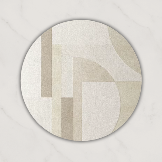 Alfombra minimalista premium (120x120cm) - Diseño 5.