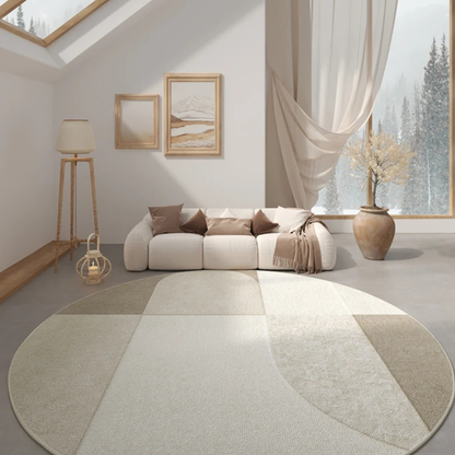 Alfombra minimalista premium (120x120cm) - Diseño 2.