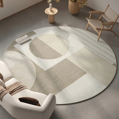 Alfombra minimalista premium (120x120cm) - Diseño 3.