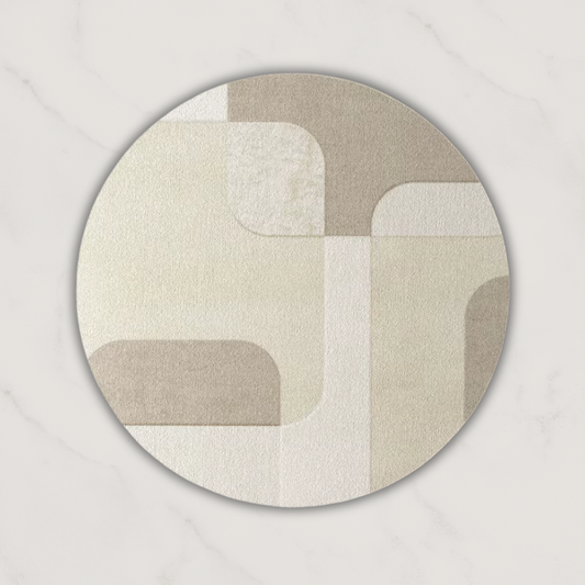 Alfombra minimalista premium (120x120cm) - Diseño 6.